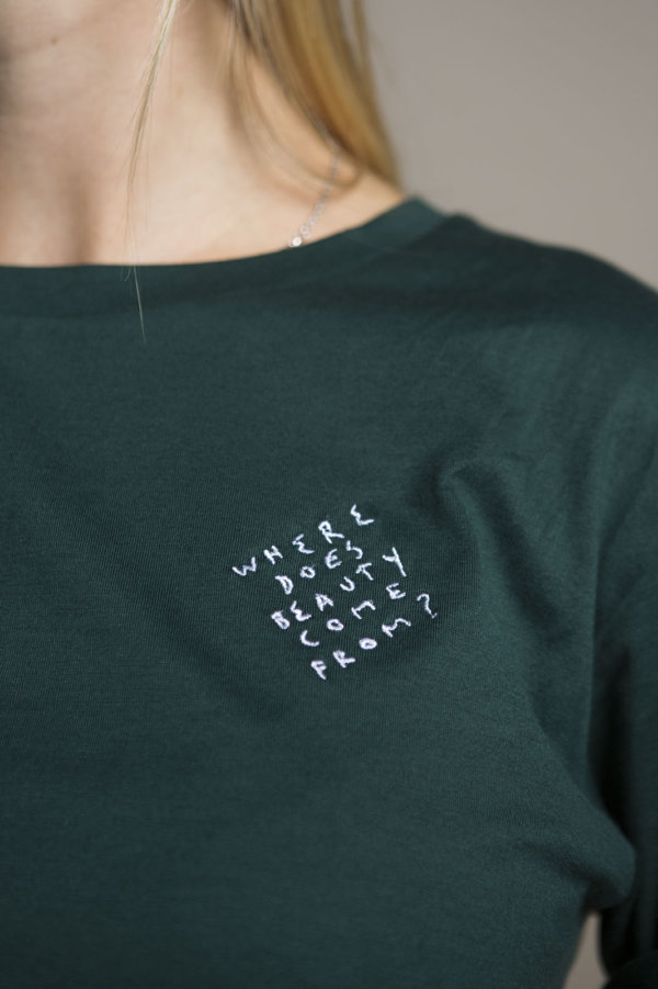 T-shirt Beauty con ricamo - immagine 8