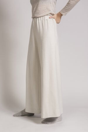 Pantalone Palazzo panna