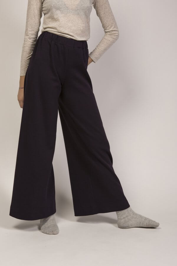 Pantalone Palazzo melanzana