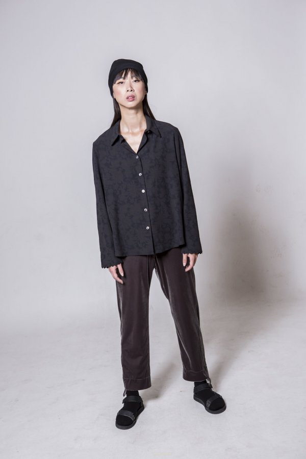 Camicia fantasia in lana - immagine 3