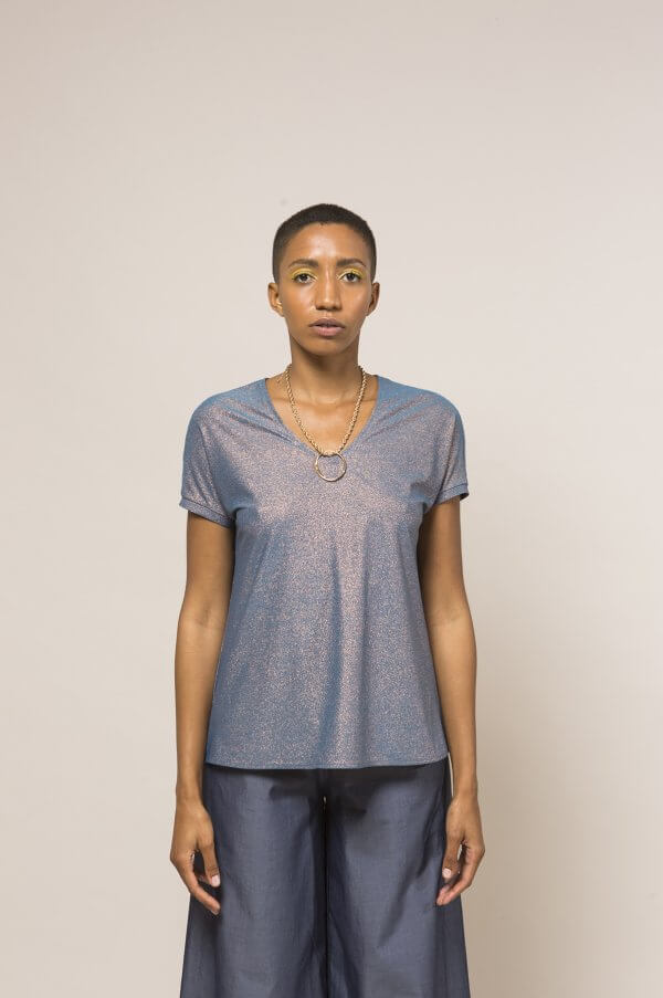 T-Shirt Scollo V - immagine 6