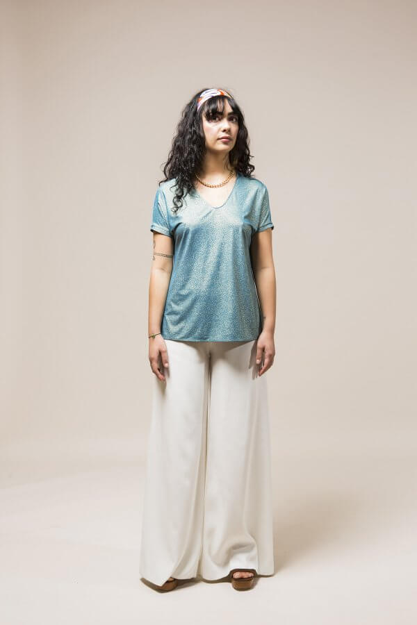 T-Shirt Scollo V - immagine 14