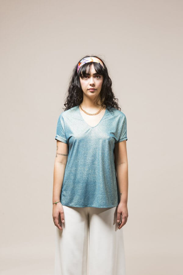 T-Shirt Scollo V - immagine 18
