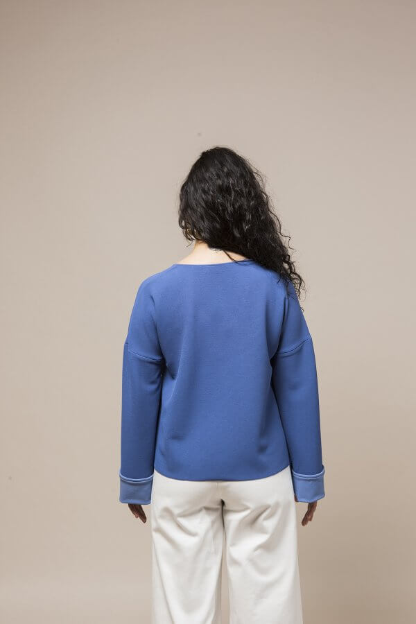 Felpa Scollo V - immagine 13