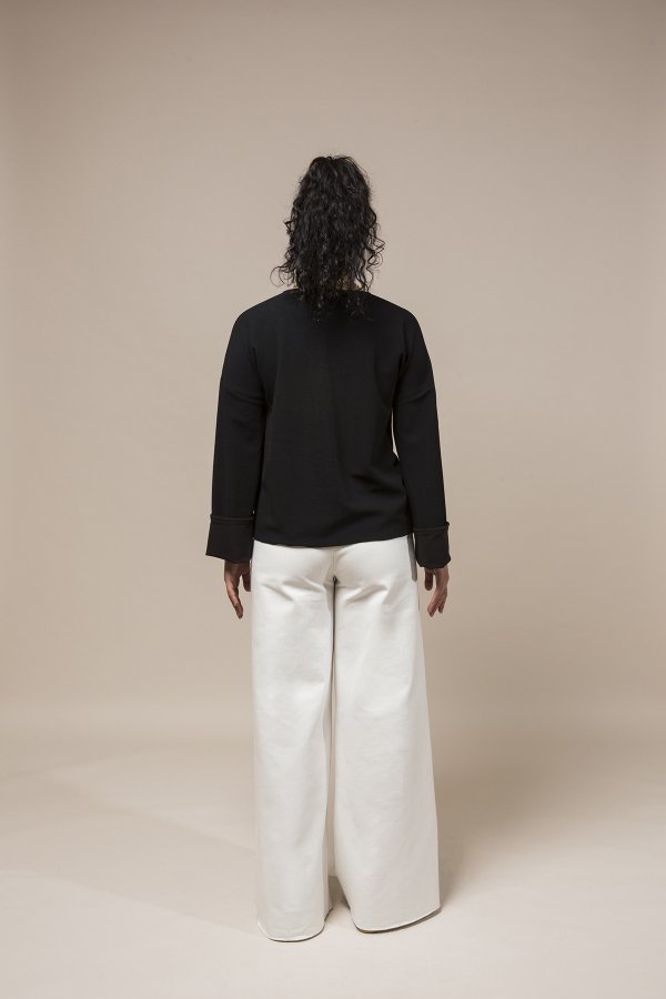Felpa Scollo V - immagine 5