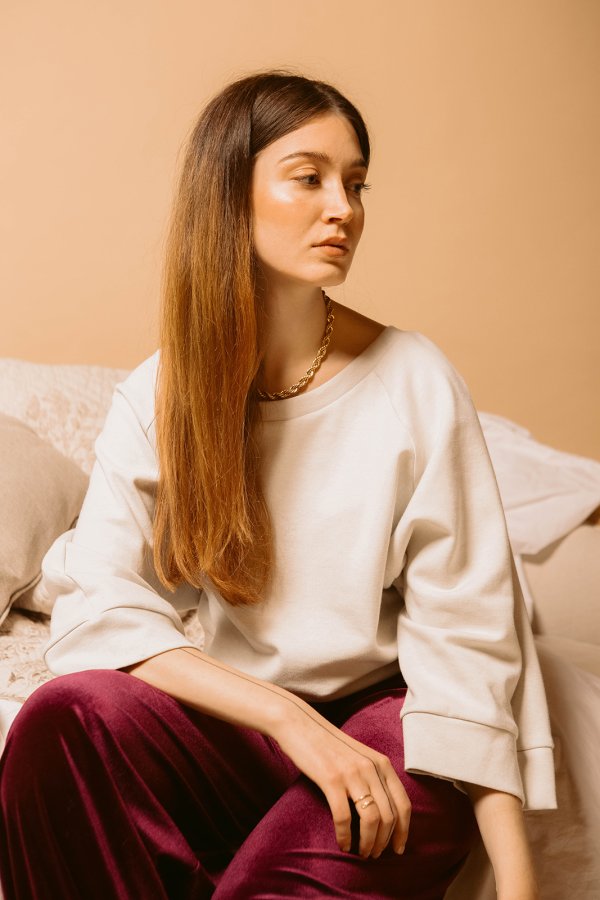 Pantalone Aladino viola