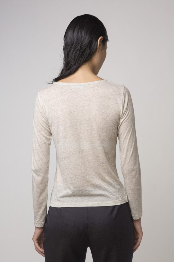 T-shirt jersey di cotone melange M/L - immagine 3
